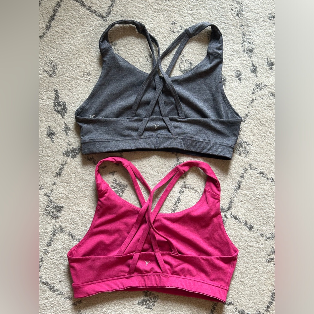 Set of 2: Old Navy Activewear Sports Bras Size L